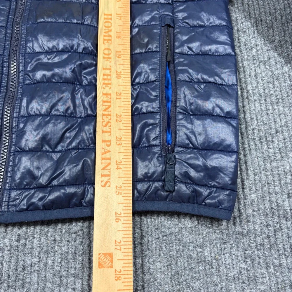 J. Crew Jacket Mens S 3 in 1 System Blue Quilted Puffer Full Zip Lightweight